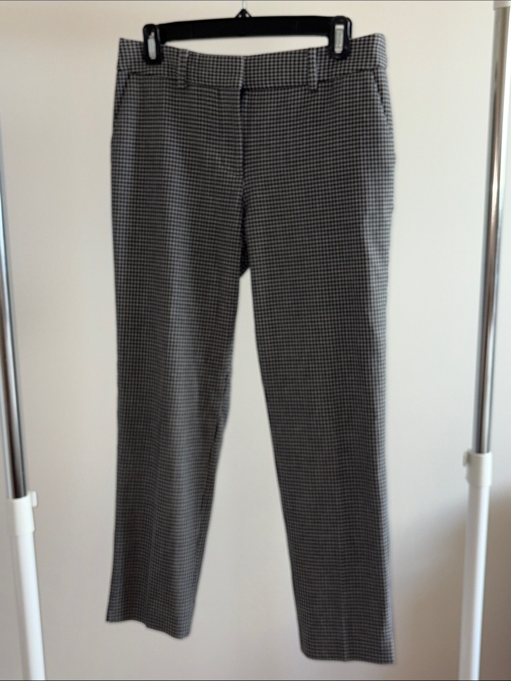 PETITE Gray Houndstooth Women’s Dress Pants